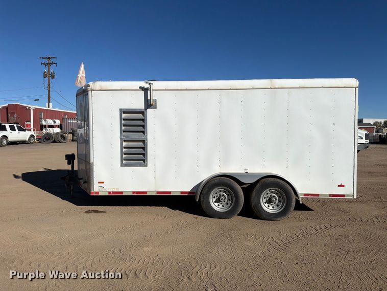 image for item EW2313 2021 Rc Trailers RTT 7X19TA5W spray foam trailer