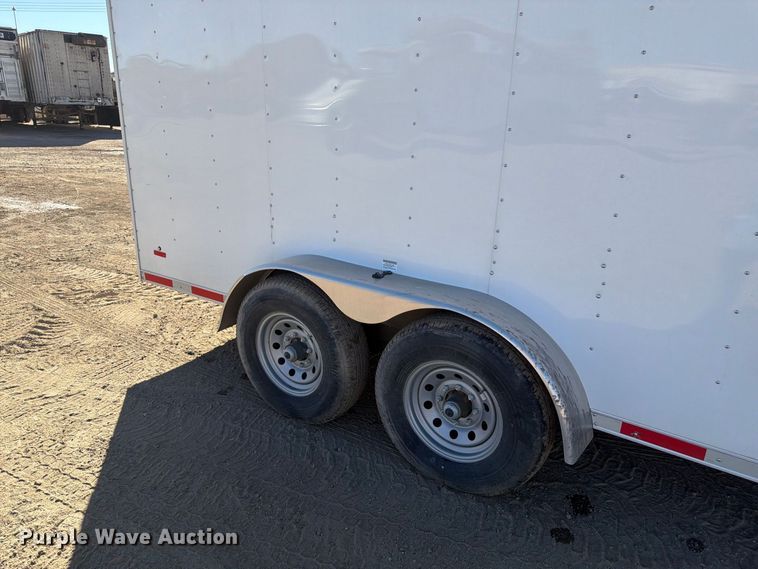 image for item EW2313 2021 Rc Trailers RTT 7X19TA5W spray foam trailer