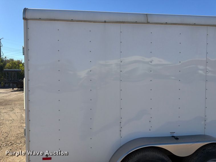 image for item EW2313 2021 Rc Trailers RTT 7X19TA5W spray foam trailer