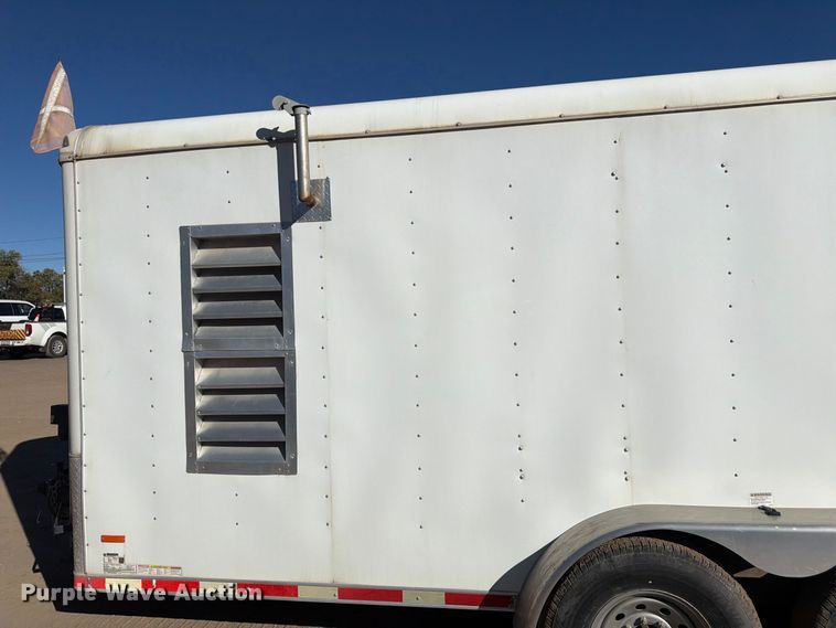 image for item EW2313 2021 Rc Trailers RTT 7X19TA5W spray foam trailer