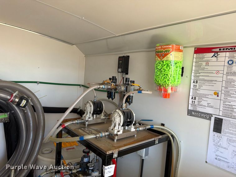 image for item EW2313 2021 Rc Trailers RTT 7X19TA5W spray foam trailer