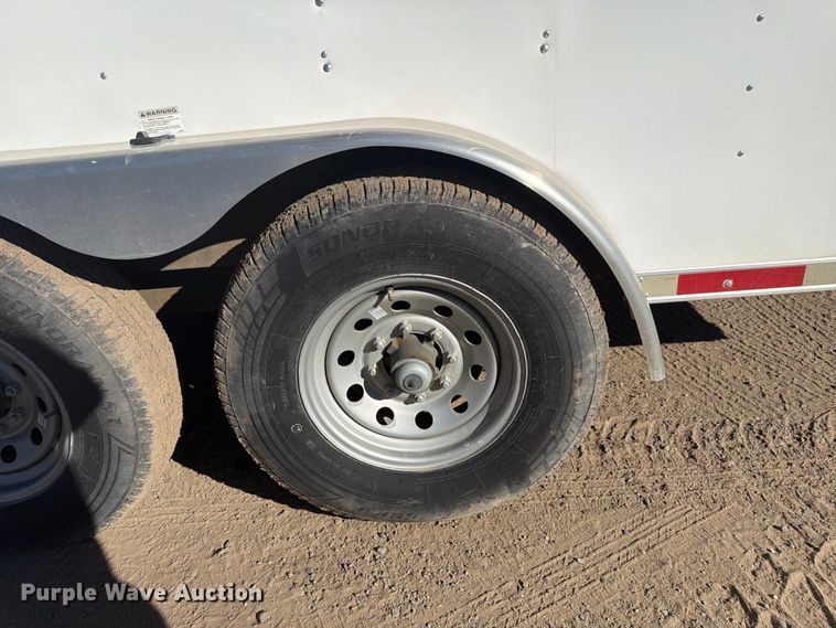 image for item EW2313 2021 Rc Trailers RTT 7X19TA5W spray foam trailer