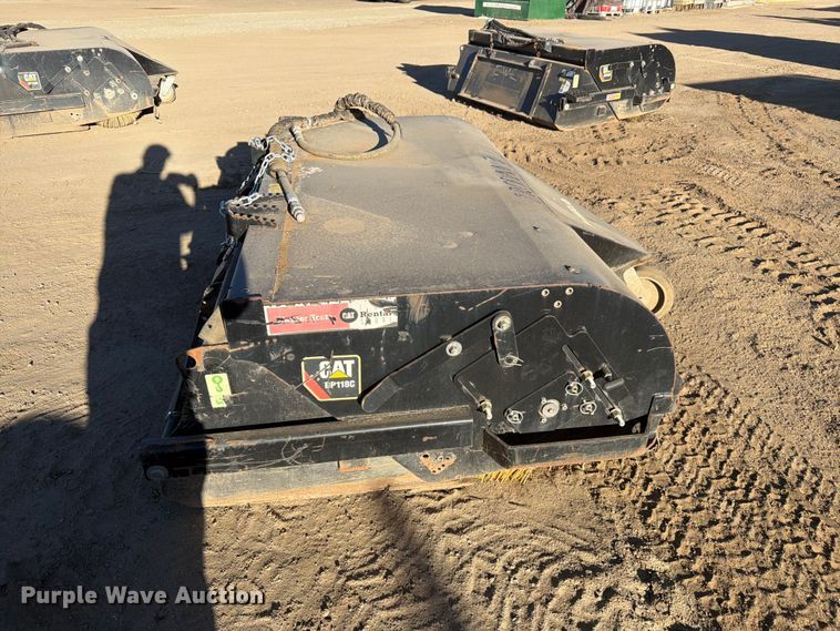 image for item EW2314 Caterpillar BP118C skid steer sweeper