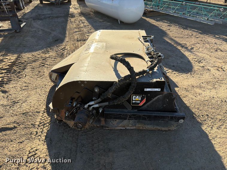image for item EW2314 Caterpillar BP118C skid steer sweeper