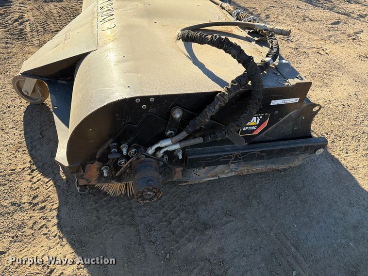 image for item EW2314 Caterpillar BP118C skid steer sweeper