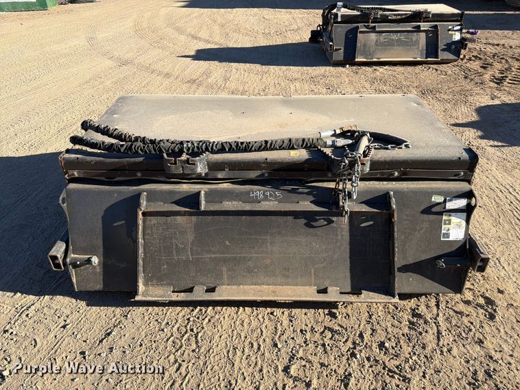 image for item EW2315 2022 Caterpillar BP118C skid steer sweeper