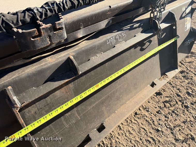 image for item EW2315 2022 Caterpillar BP118C skid steer sweeper