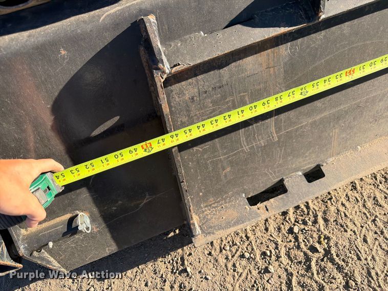 image for item EW2315 2022 Caterpillar BP118C skid steer sweeper