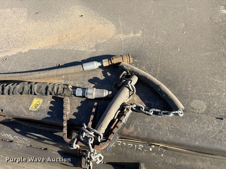 image for item EW2315 2022 Caterpillar BP118C skid steer sweeper