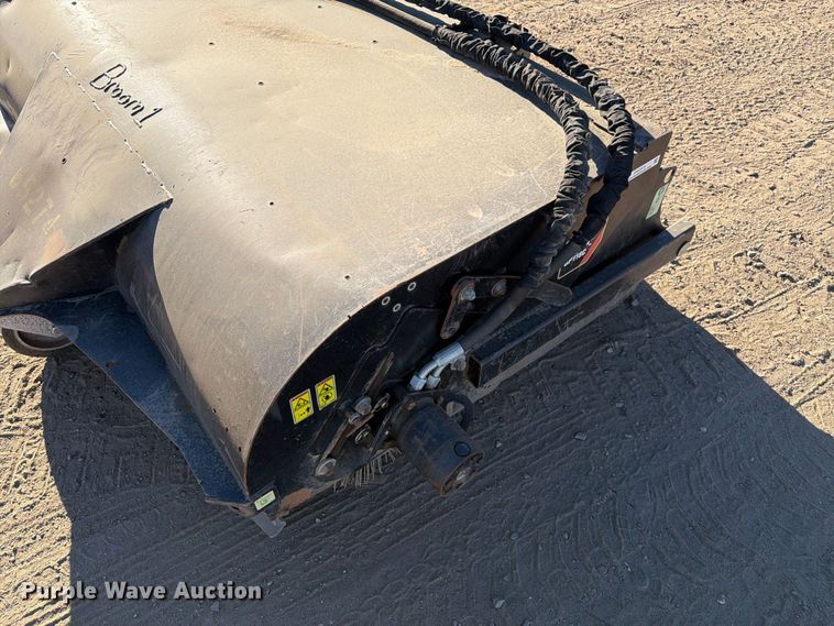 image for item EW2315 2022 Caterpillar BP118C skid steer sweeper