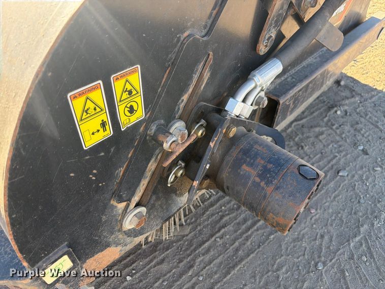 image for item EW2315 2022 Caterpillar BP118C skid steer sweeper