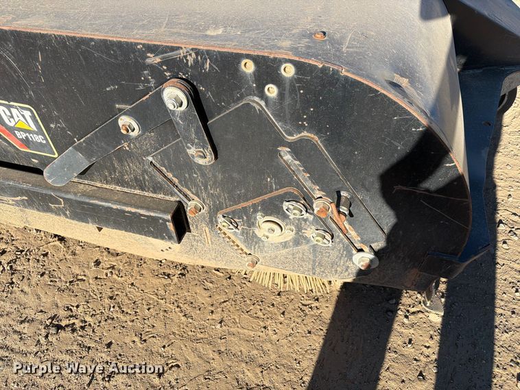 image for item EW2315 2022 Caterpillar BP118C skid steer sweeper