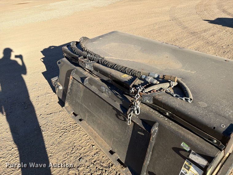 image for item EW2315 2022 Caterpillar BP118C skid steer sweeper