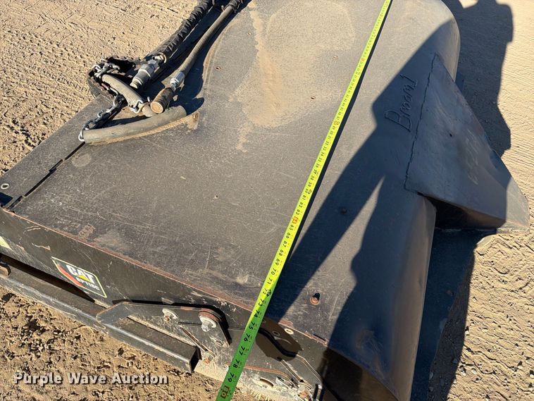 image for item EW2315 2022 Caterpillar BP118C skid steer sweeper
