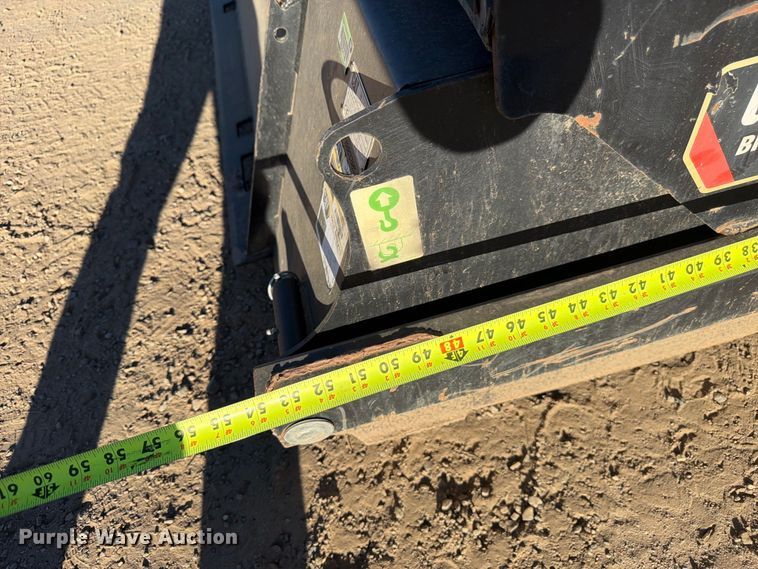 image for item EW2315 2022 Caterpillar BP118C skid steer sweeper