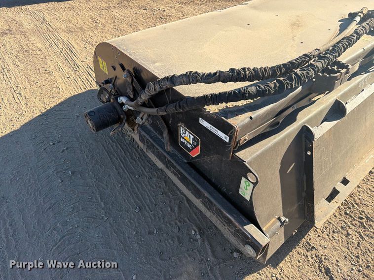 image for item EW2315 2022 Caterpillar BP118C skid steer sweeper