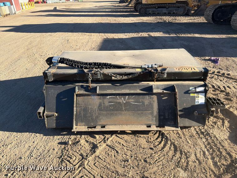 image for item EW2316 2022 Caterpillar BP118C skid steer sweeper