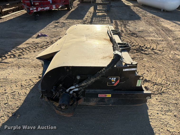 image for item EW2316 2022 Caterpillar BP118C skid steer sweeper