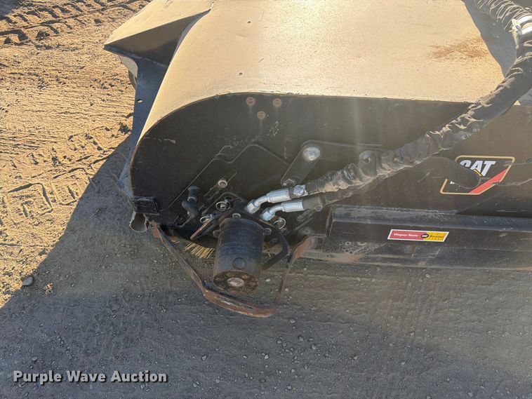 image for item EW2316 2022 Caterpillar BP118C skid steer sweeper