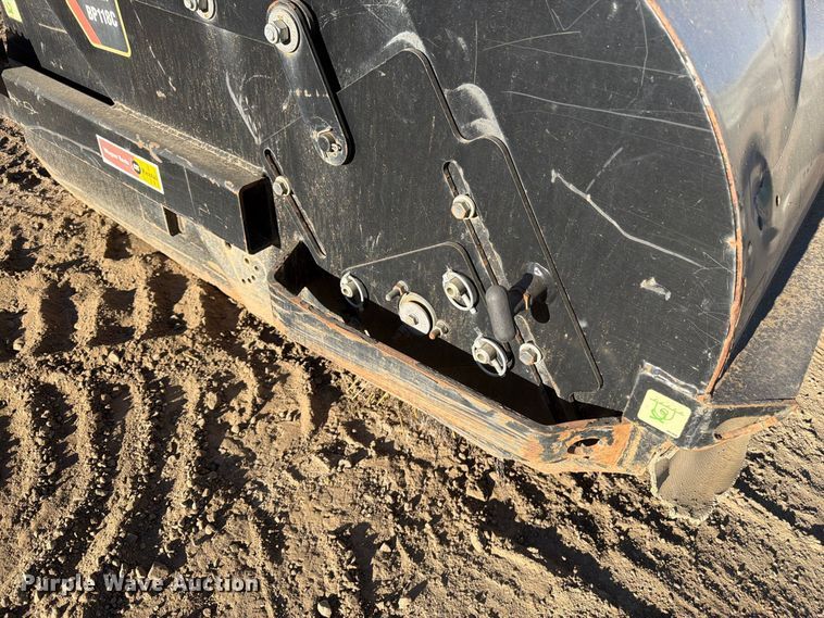 image for item EW2316 2022 Caterpillar BP118C skid steer sweeper