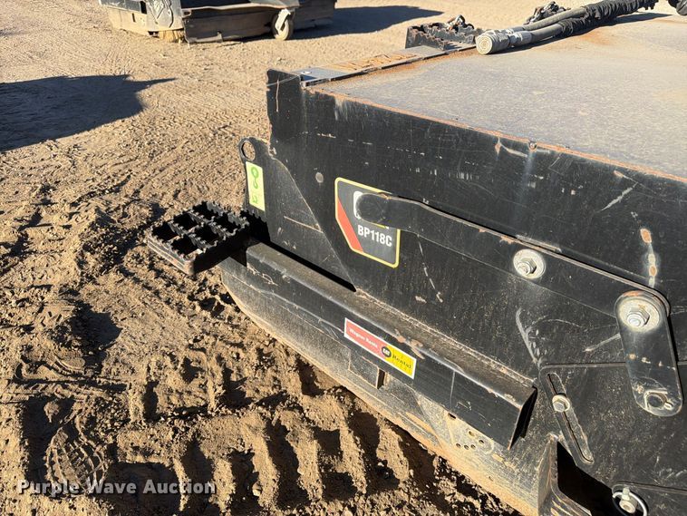 image for item EW2316 2022 Caterpillar BP118C skid steer sweeper