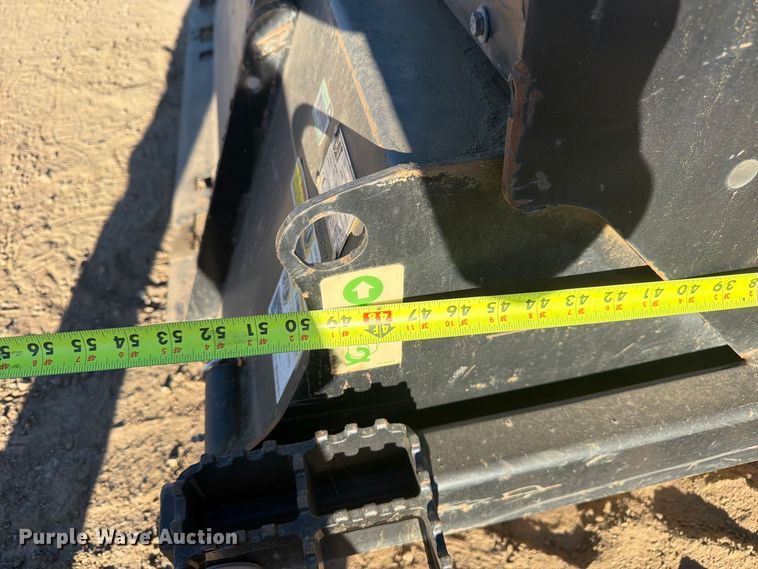 image for item EW2316 2022 Caterpillar BP118C skid steer sweeper