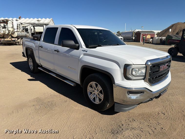 image for item EW2319 2018 GMC Sierra 1500 Crew Cab pickup truck