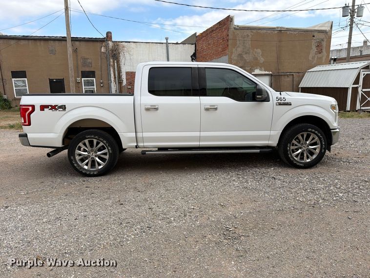 image for item EW7563 2017 Ford F150 Crew Cab pickup truck