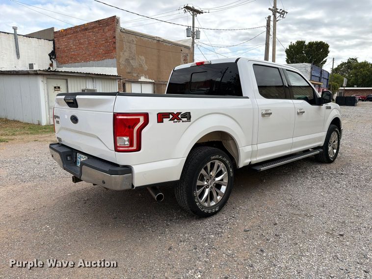 image for item EW7563 2017 Ford F150 Crew Cab pickup truck