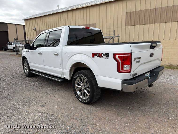 image for item EW7563 2017 Ford F150 Crew Cab pickup truck