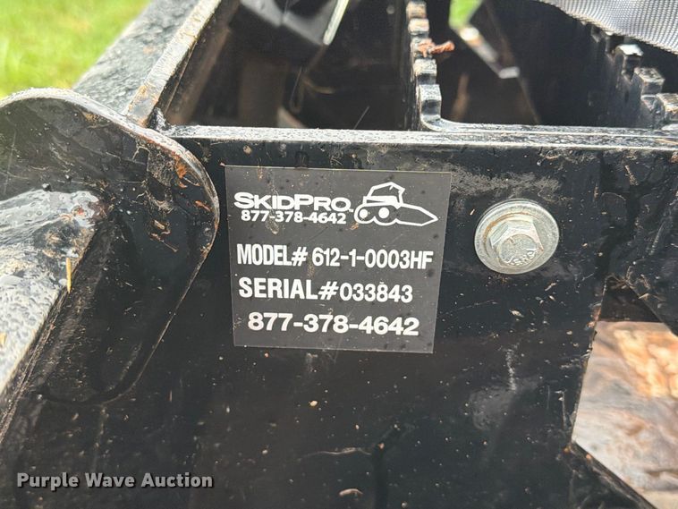 image for item EW7577 SkidPro 612-1-0003HF skid steer rotary mower
