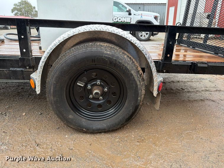 image for item EW7578 2021 PJ Trailers utility trailer