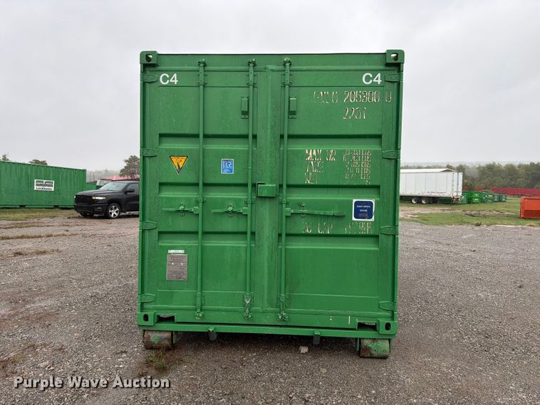 image for item EW7579 2022 PAN-22G1-14E roll off shipping container