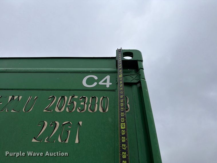 image for item EW7579 2022 PAN-22G1-14E roll off shipping container