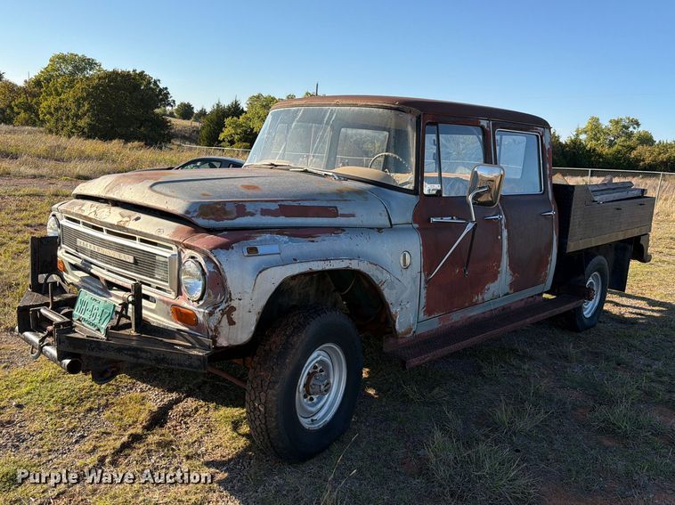 image for item EW7606 1968 International Harvester  1200C Crew Cab pickup truck