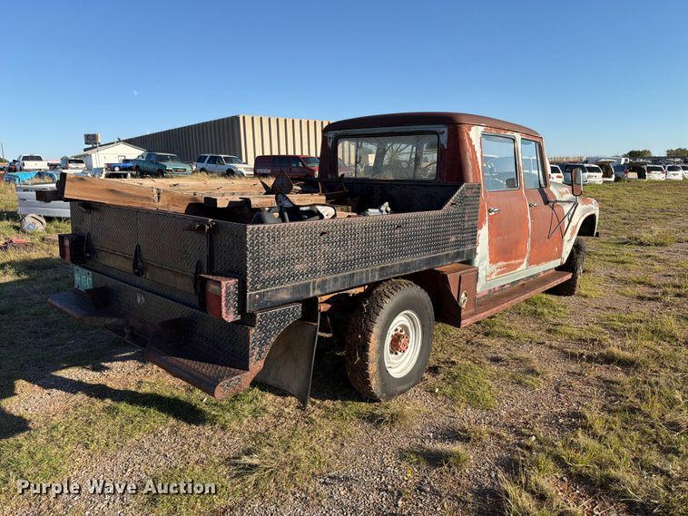 image for item EW7606 1968 International Harvester  1200C Crew Cab pickup truck