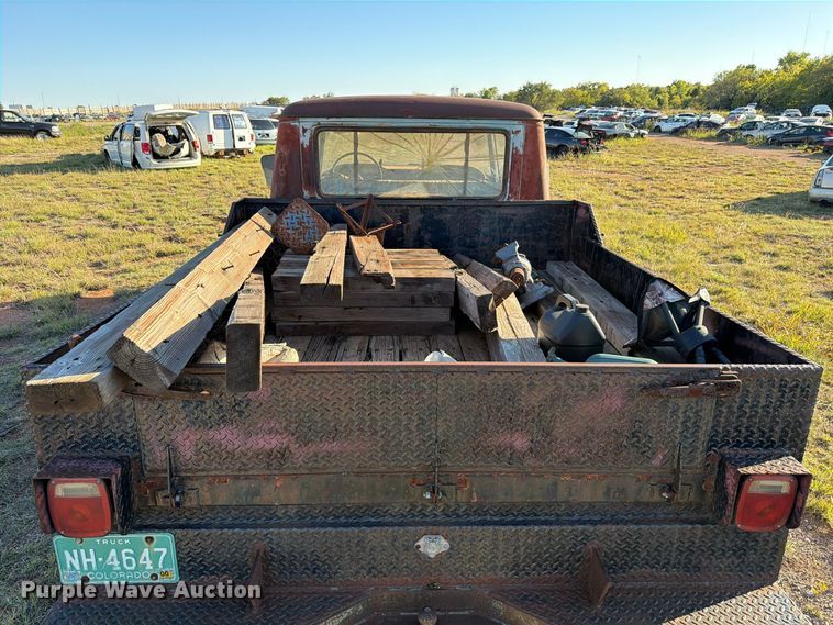 image for item EW7606 1968 International Harvester  1200C Crew Cab pickup truck