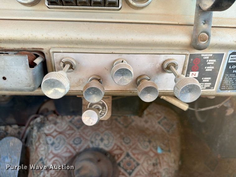 image for item EW7606 1968 International Harvester  1200C Crew Cab pickup truck