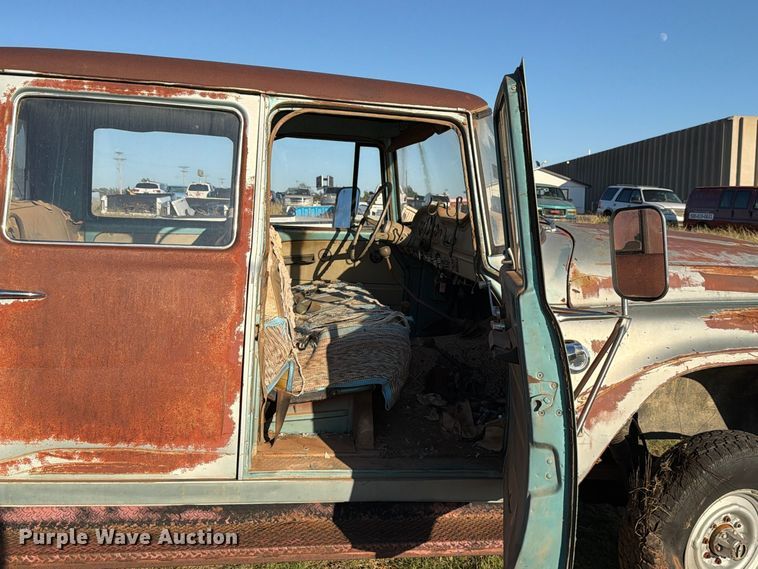 image for item EW7606 1968 International Harvester  1200C Crew Cab pickup truck