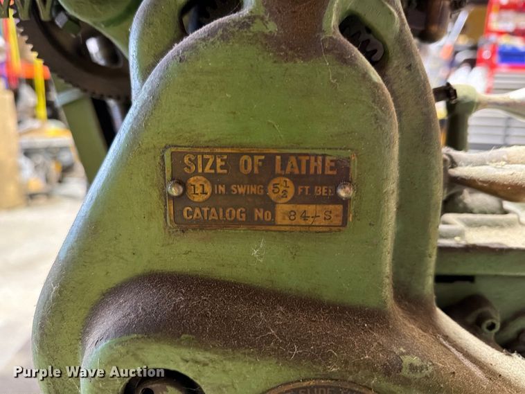 image for item EX1051 South Bend Lathe Works 84-S lathe
