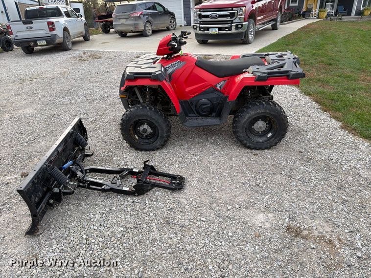 image for item EX1062 2019 Polaris Sportsman 450 HD ATV