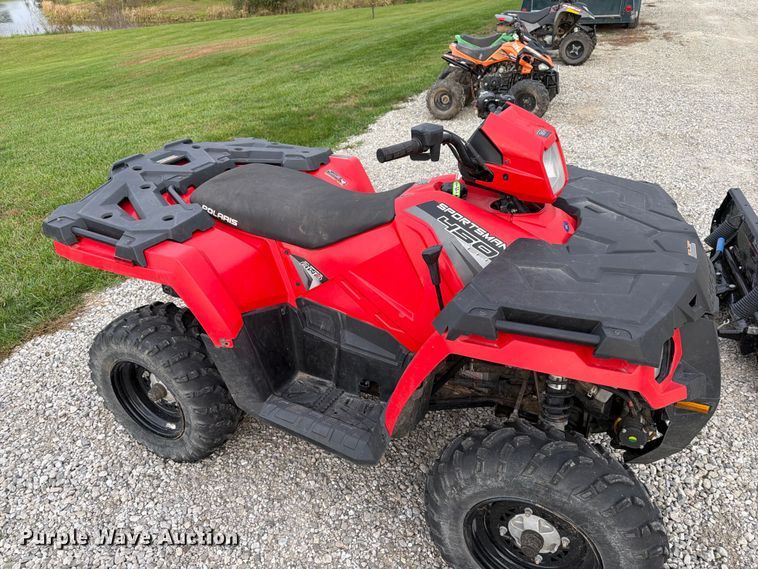 image for item EX1062 2019 Polaris Sportsman 450 HD ATV