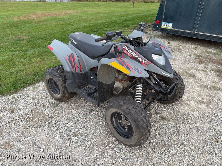 image for item EX1064 2017 Polaris Phoenix 200 ATV