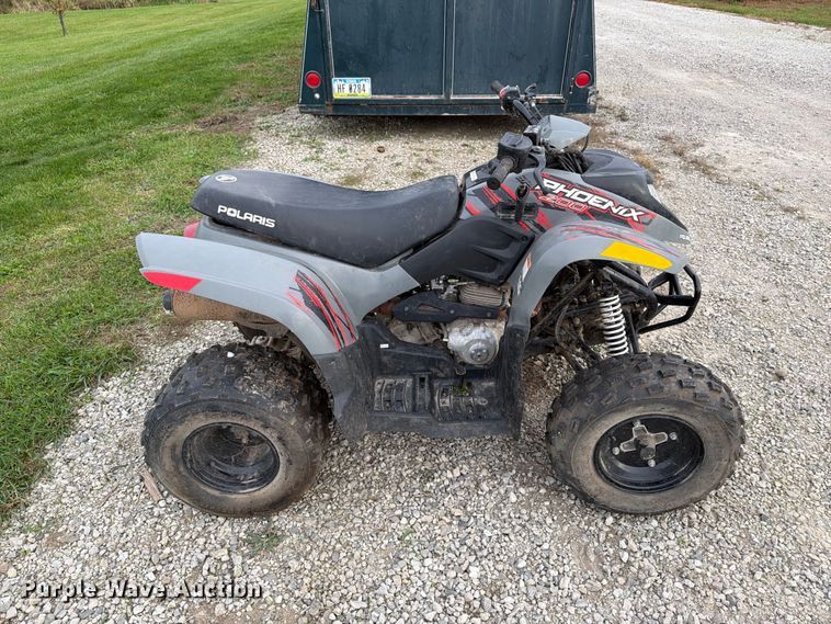image for item EX1064 2017 Polaris Phoenix 200 ATV