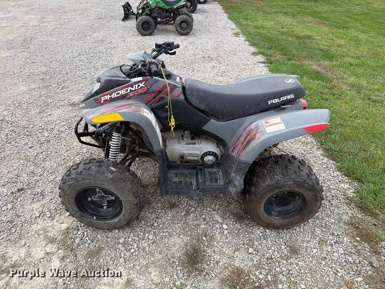 image for item EX1064 2017 Polaris Phoenix 200 ATV