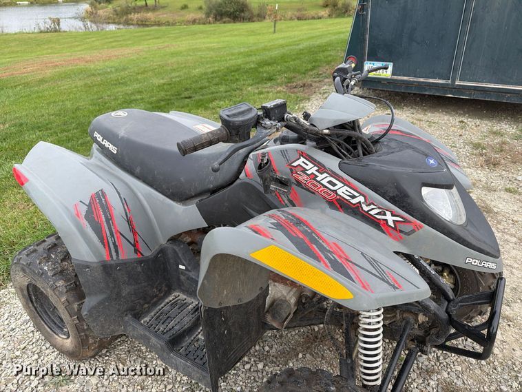 image for item EX1064 2017 Polaris Phoenix 200 ATV