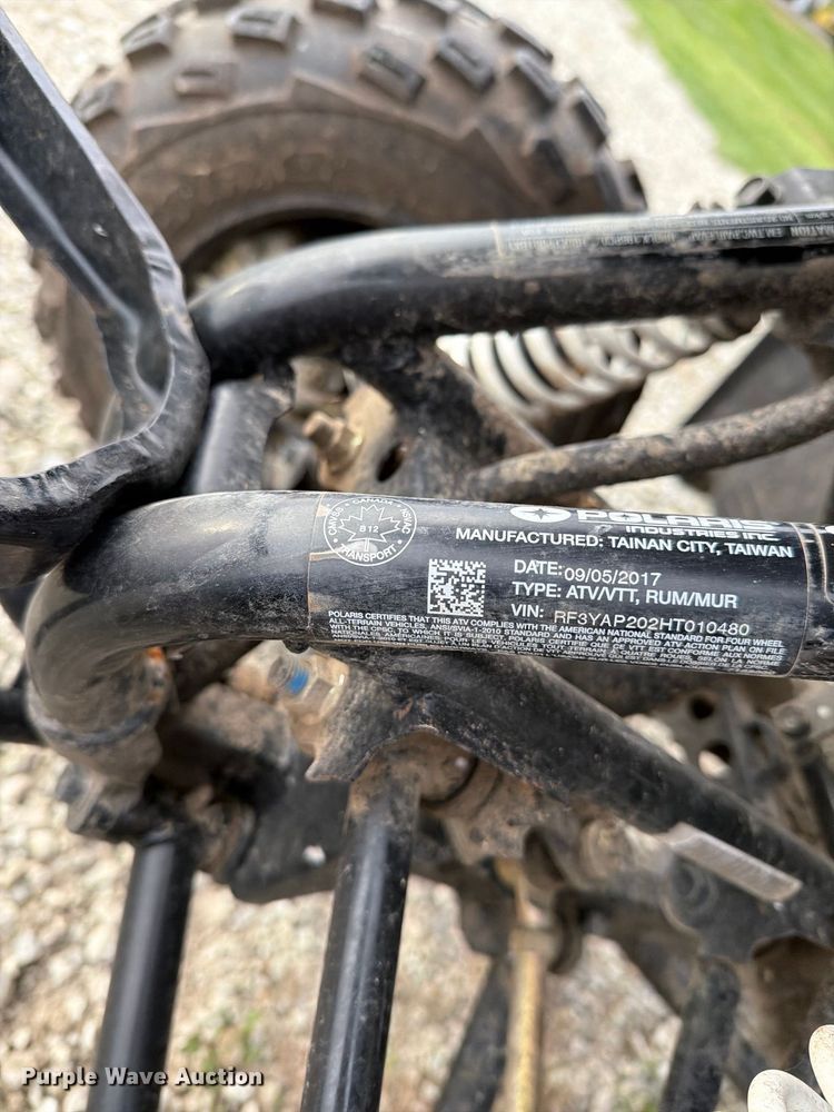 image for item EX1064 2017 Polaris Phoenix 200 ATV