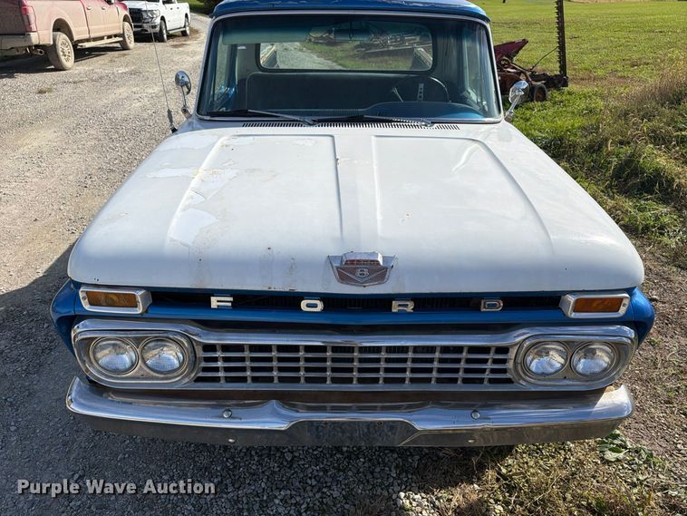 image for item EX1065 1966 Ford F100 pickup truck