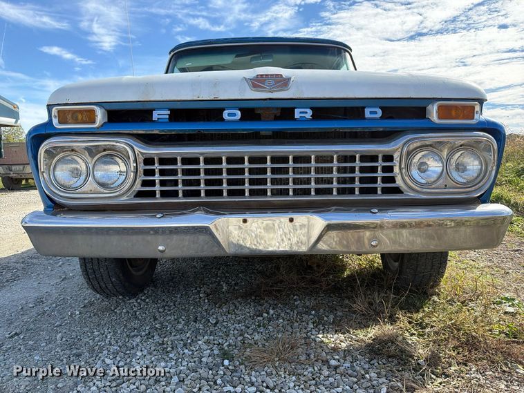 image for item EX1065 1966 Ford F100 pickup truck