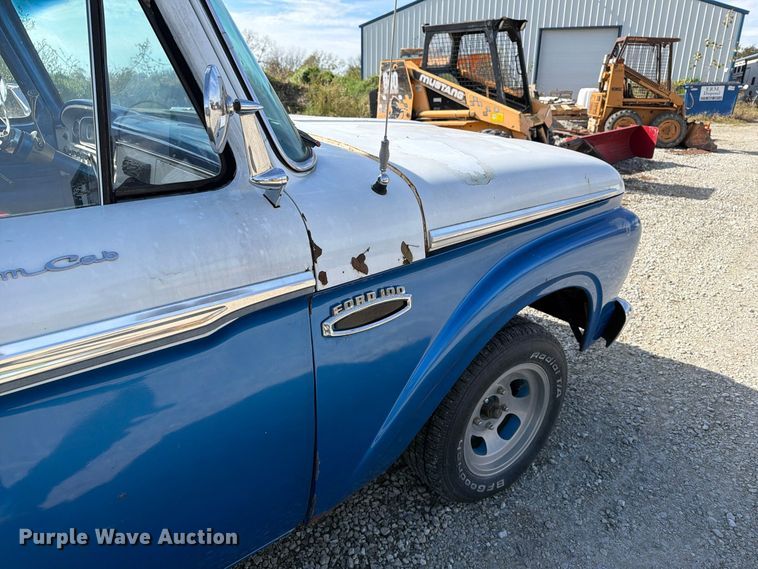 image for item EX1065 1966 Ford F100 pickup truck